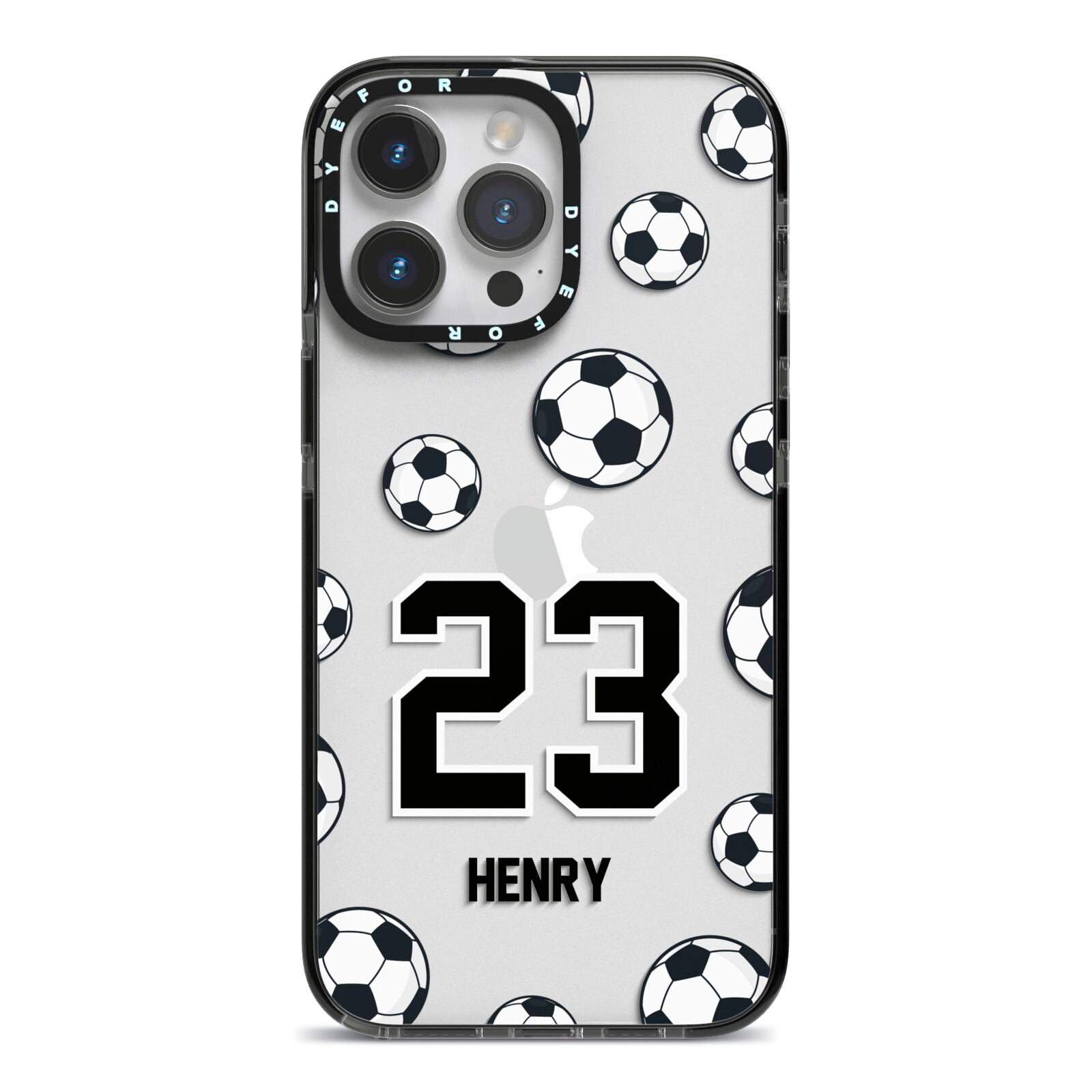 Personalised Football iPhone Case