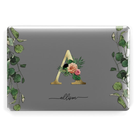 Personalised Forest Monogram Apple MacBook Case