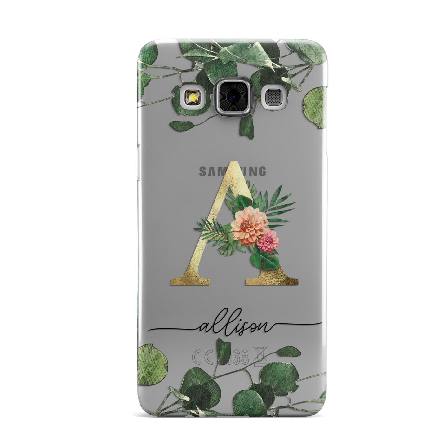 Personalised Forest Monogram Samsung Galaxy A3 Case
