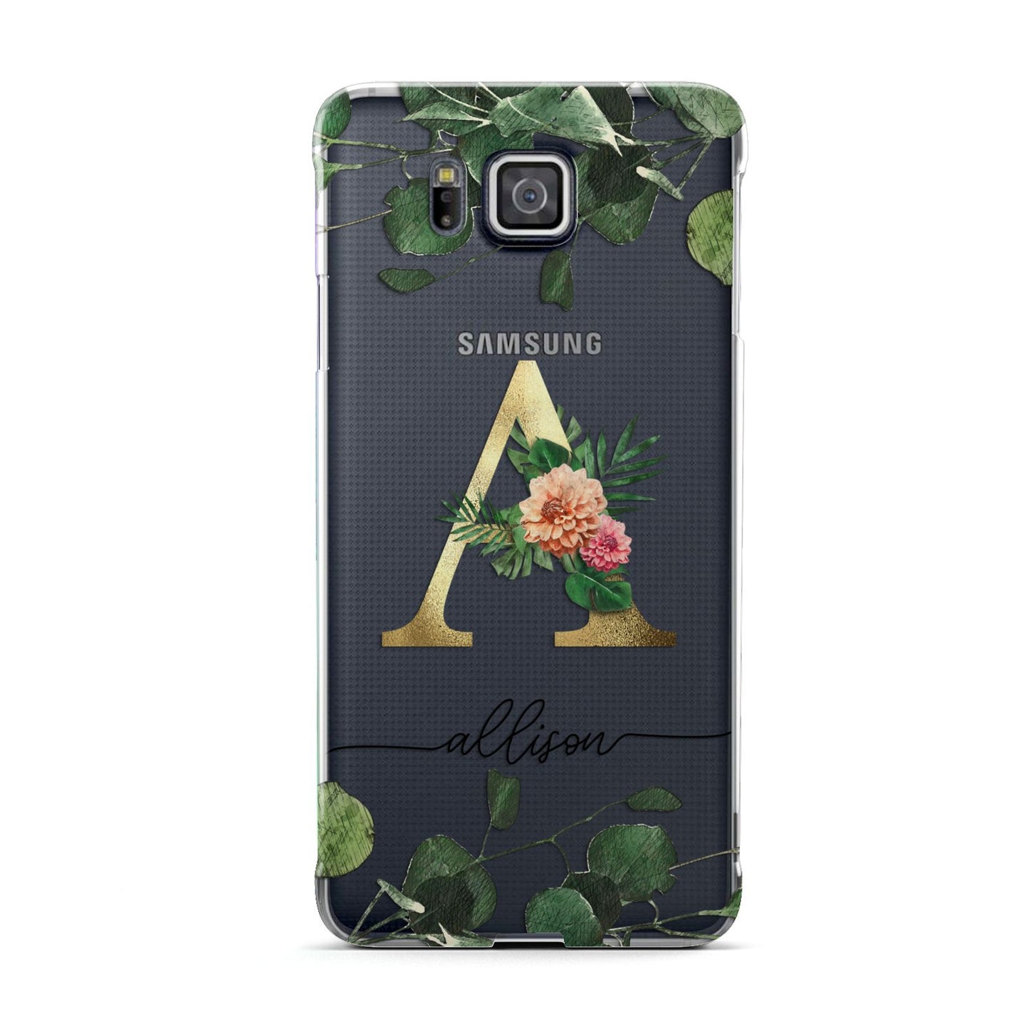 Personalised Forest Monogram Samsung Galaxy Alpha Case