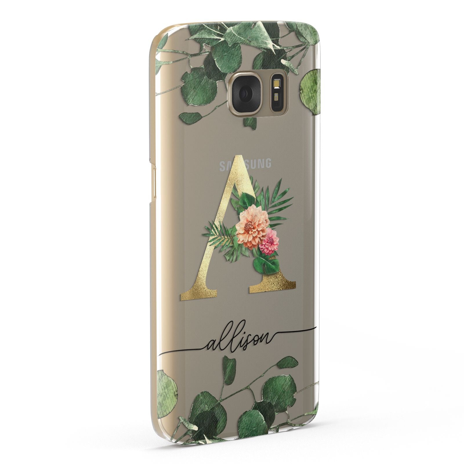 Personalised Forest Monogram Samsung Galaxy Case Fourty Five Degrees