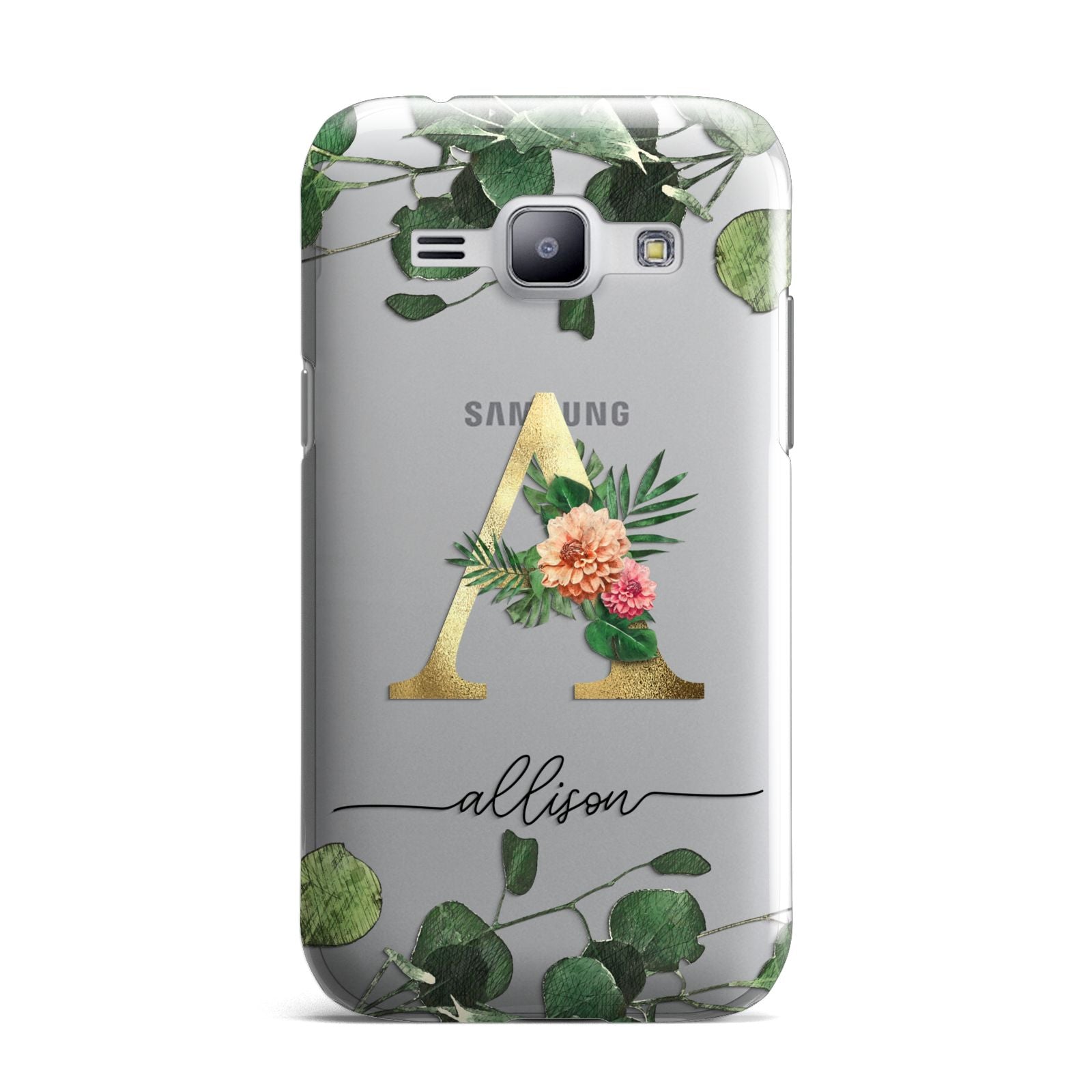 Personalised Forest Monogram Samsung Galaxy J1 2015 Case
