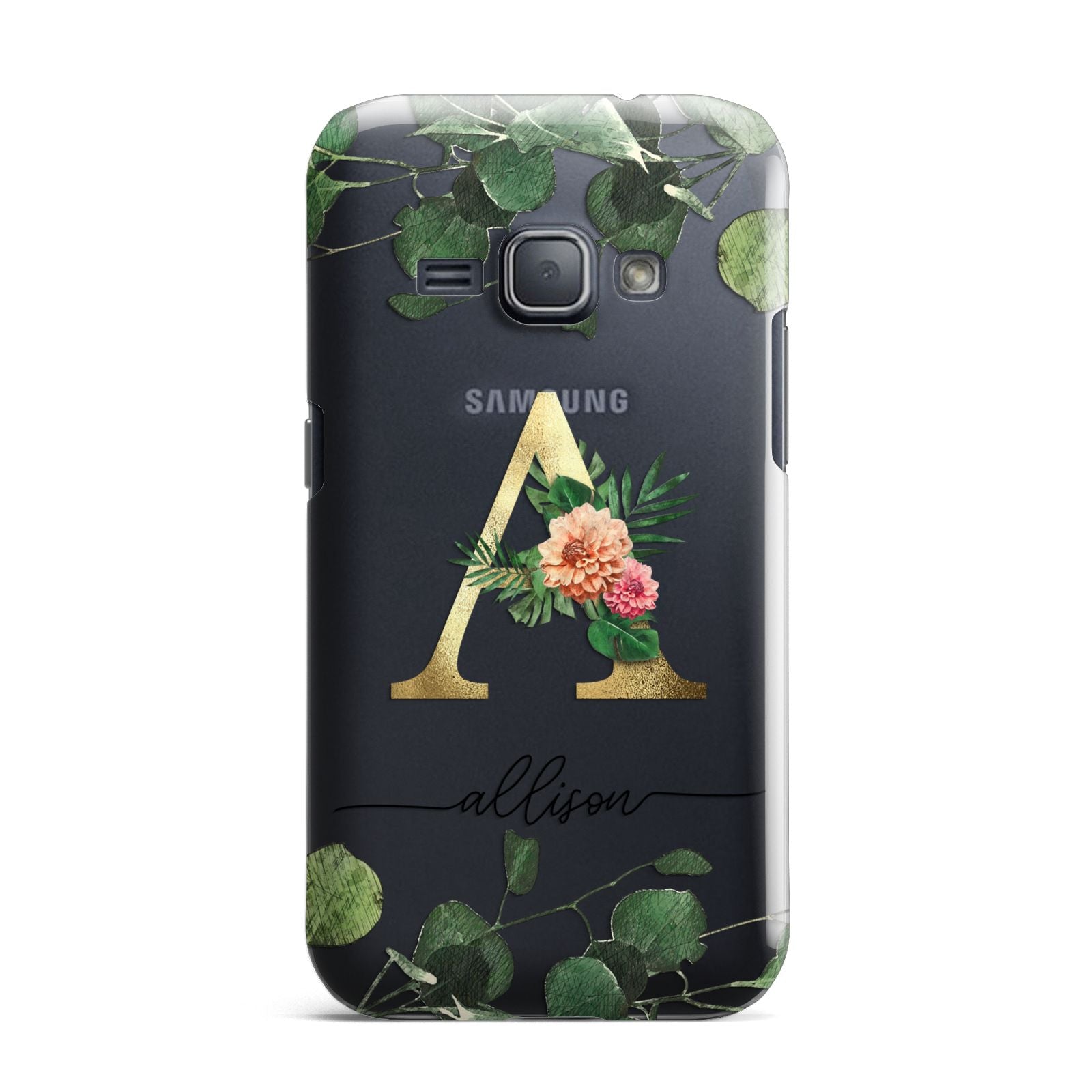 Personalised Forest Monogram Samsung Galaxy J1 2016 Case