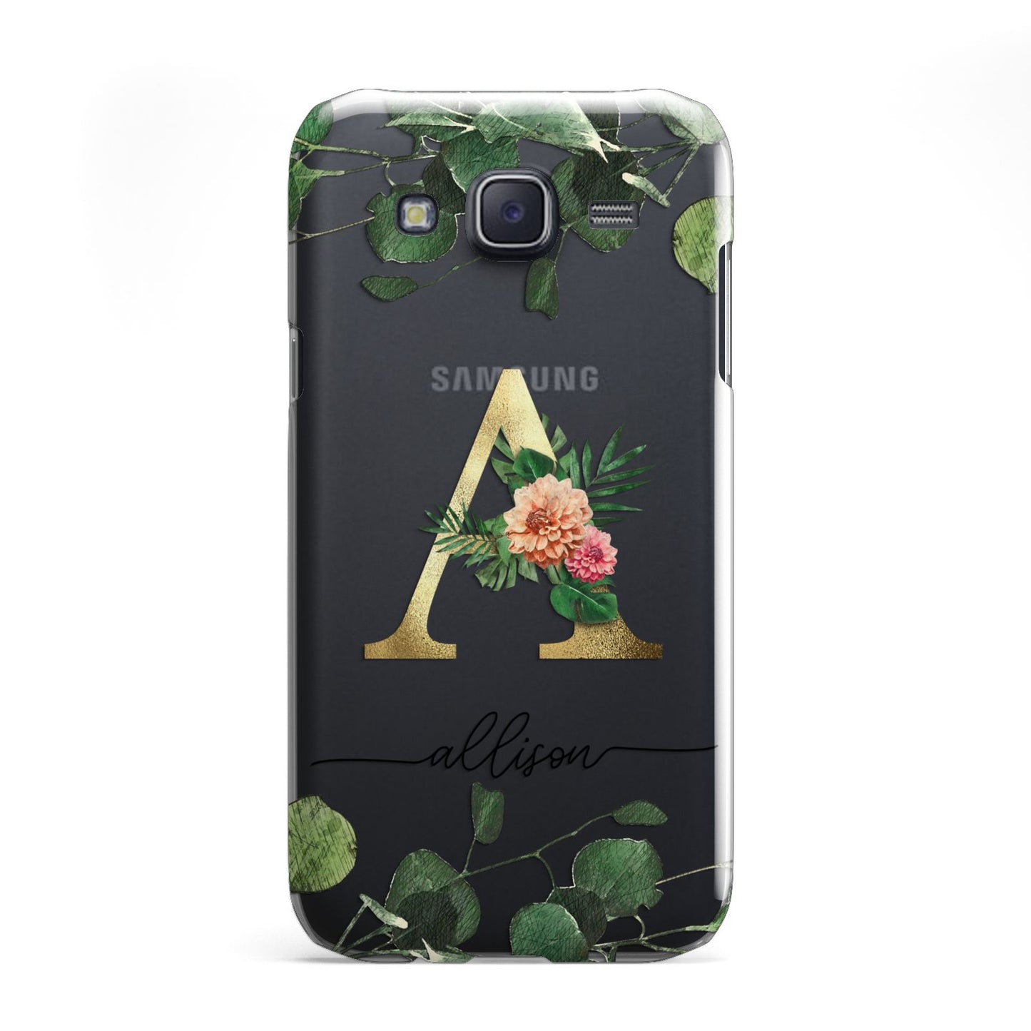 Personalised Forest Monogram Samsung Galaxy J5 Case