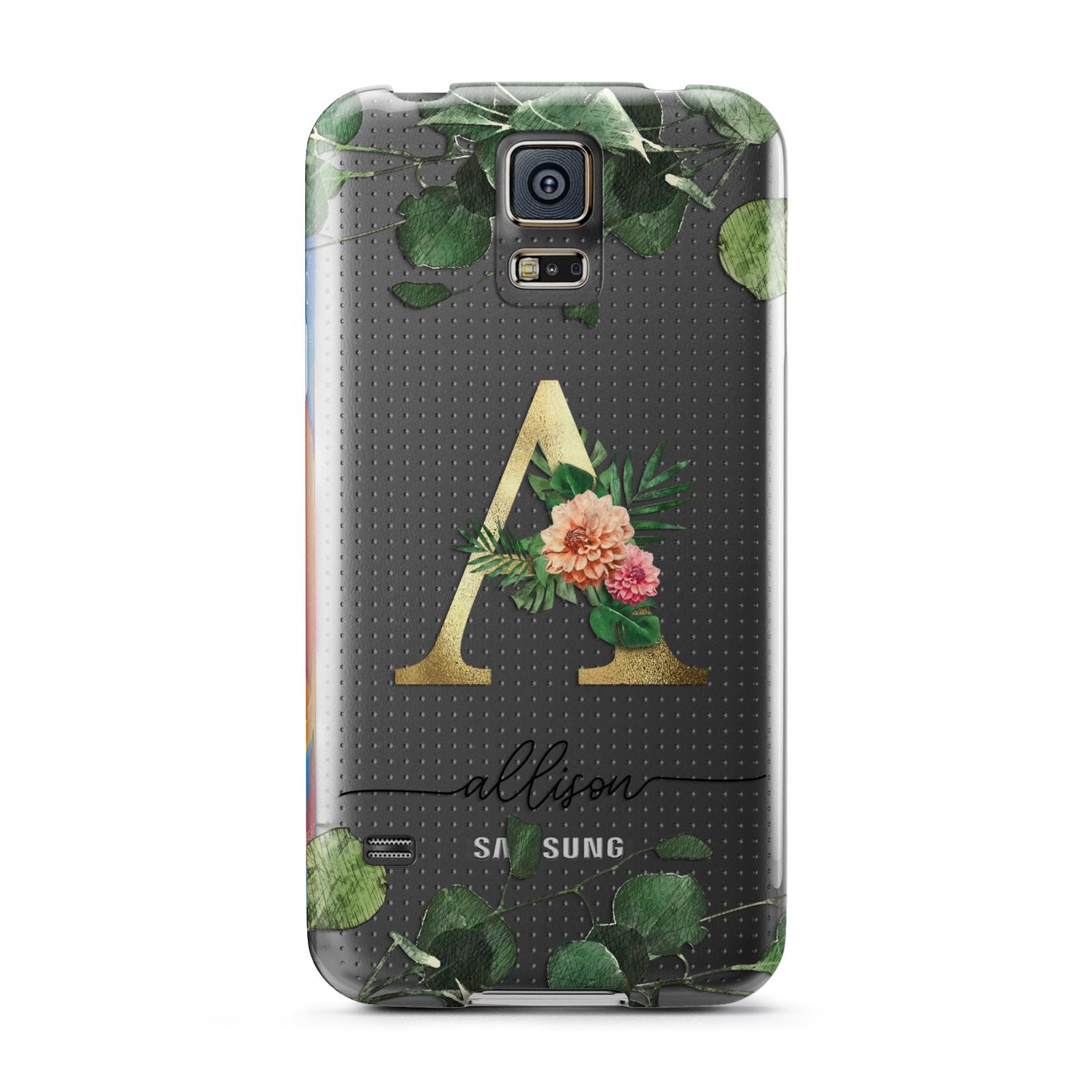 Personalised Forest Monogram Samsung Galaxy S5 Case