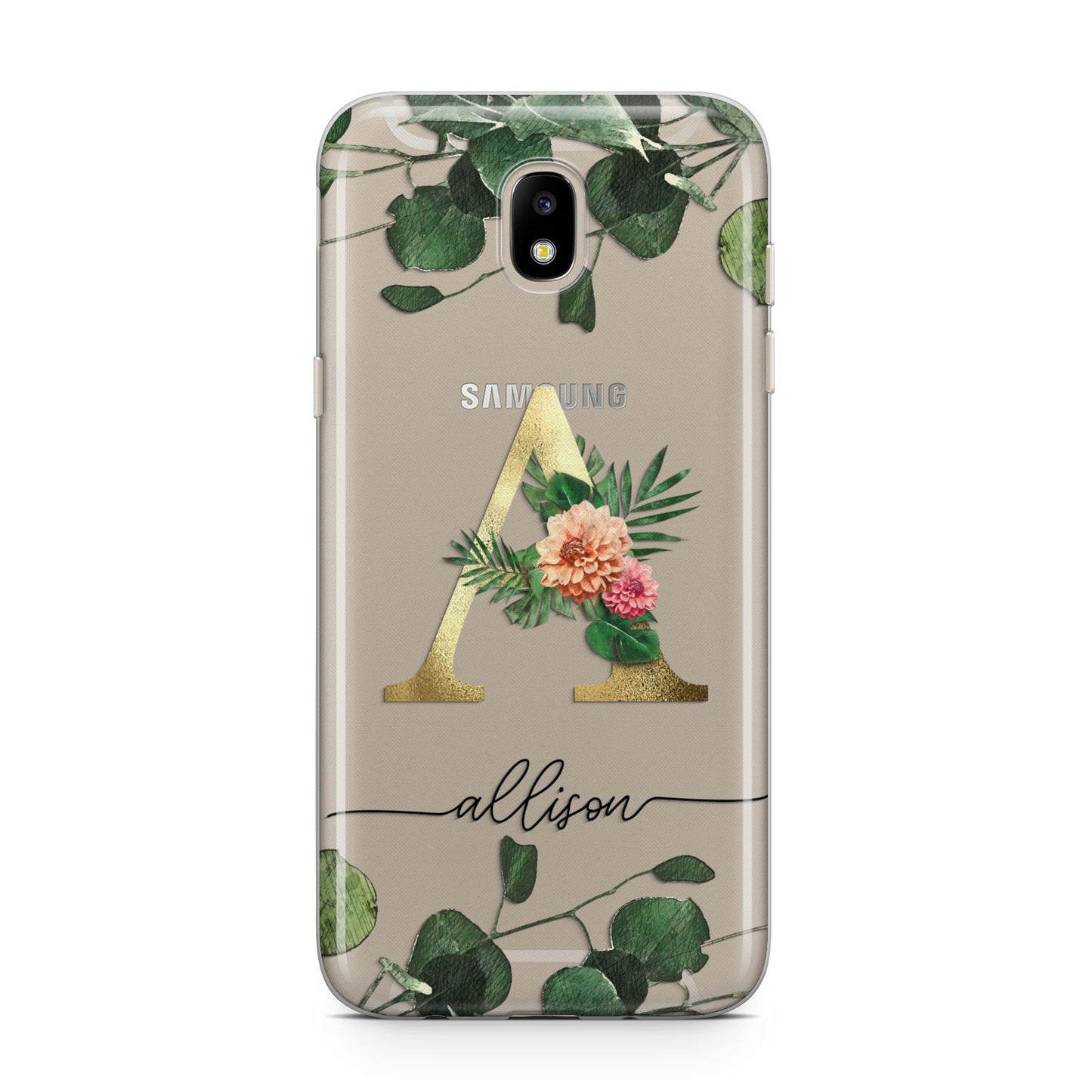 Personalised Forest Monogram Samsung J5 2017 Case