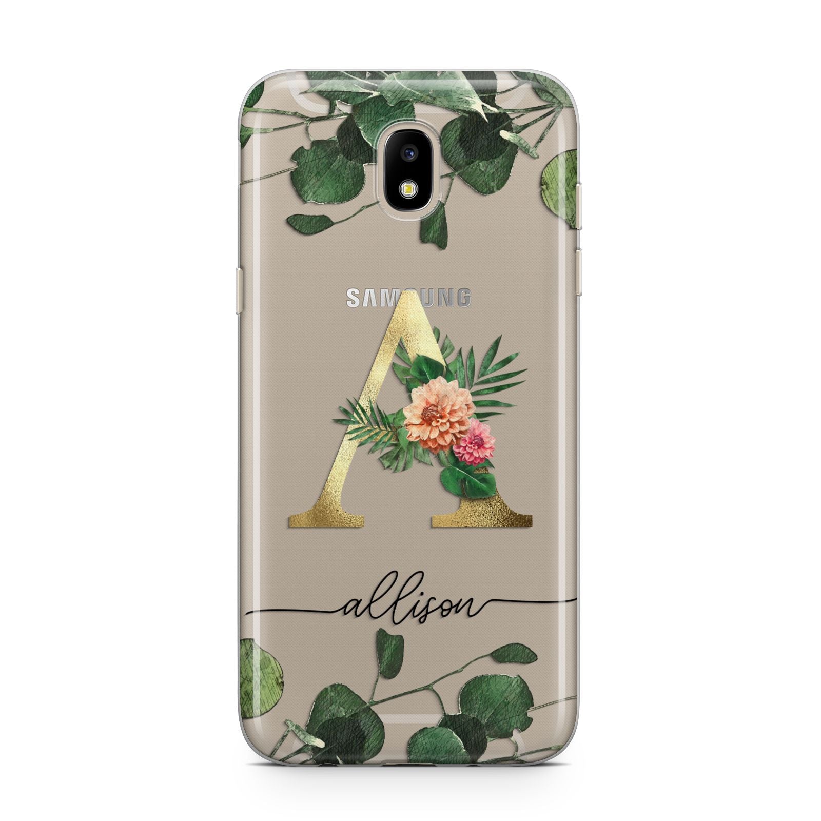 Personalised Forest Monogram Samsung J5 2017 Case