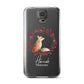 Personalised Fox Christmas Wreath Samsung Galaxy S5 Case