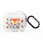 Personalised Fox Initials AirPods Clear Case 3rd Gen