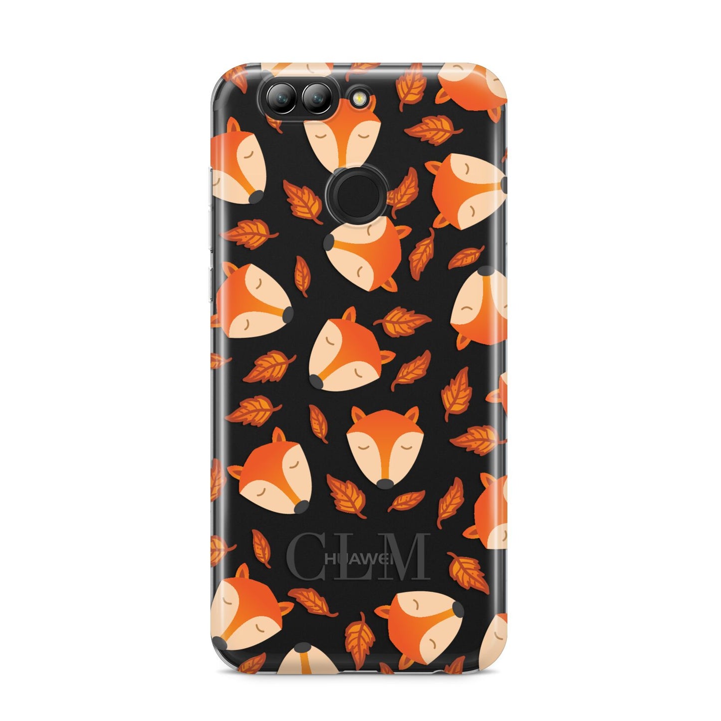 Personalised Fox Initials Huawei Nova 2s Phone Case