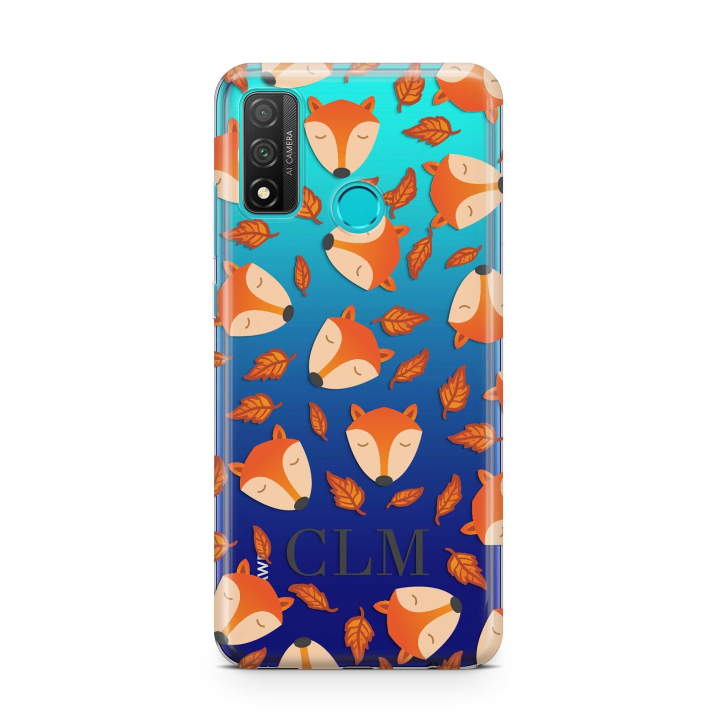 Personalised Fox Initials Huawei P Smart 2020