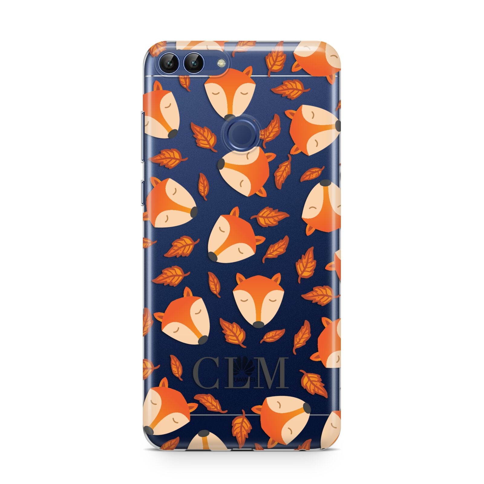 Personalised Fox Initials Huawei P Smart Case