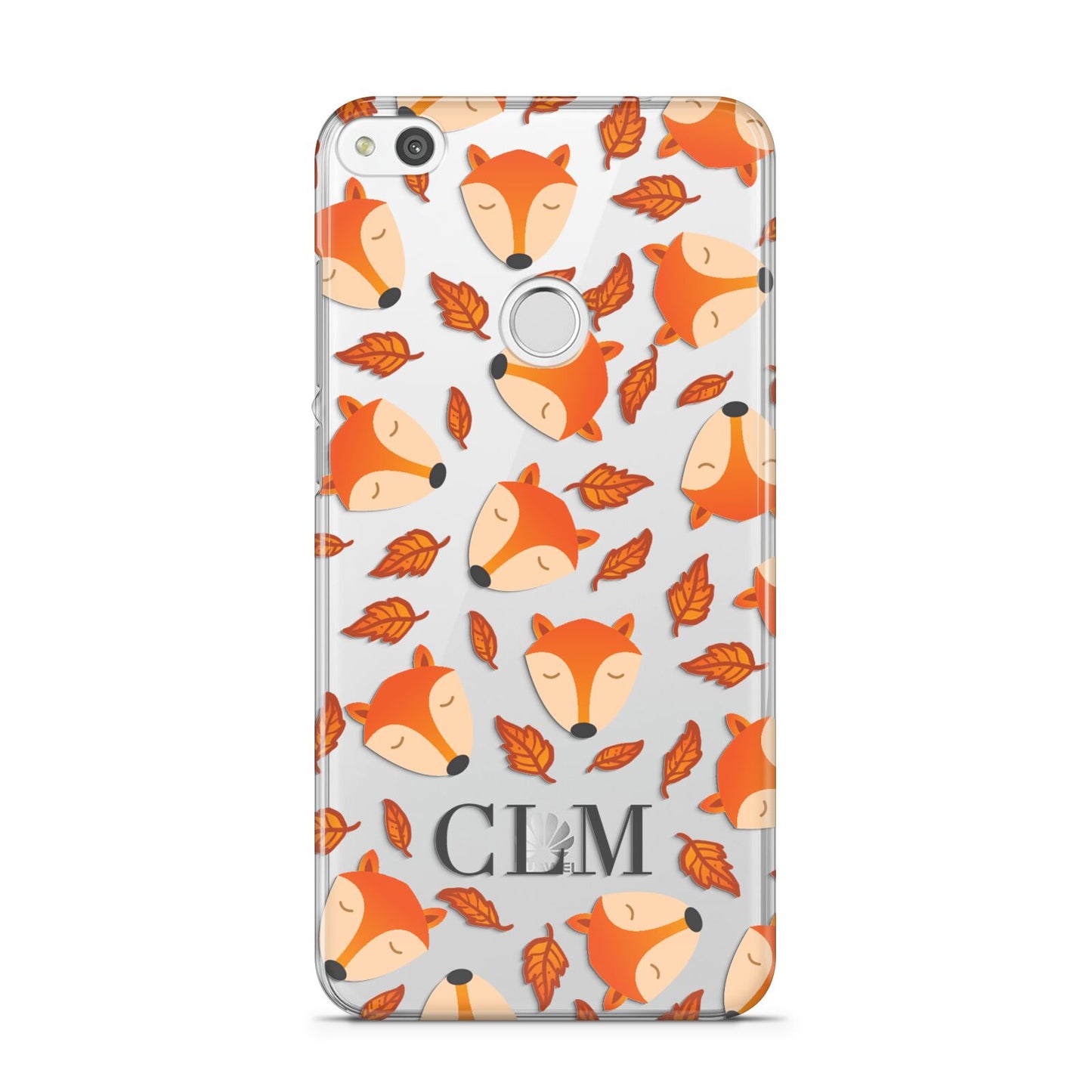 Personalised Fox Initials Huawei P8 Lite Case