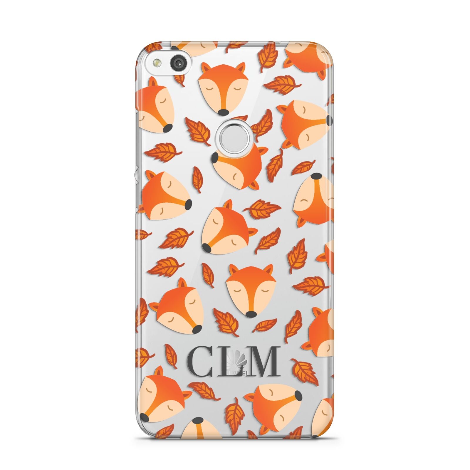 Personalised Fox Initials Huawei P8 Lite Case