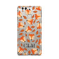 Personalised Fox Initials Huawei P9 Case