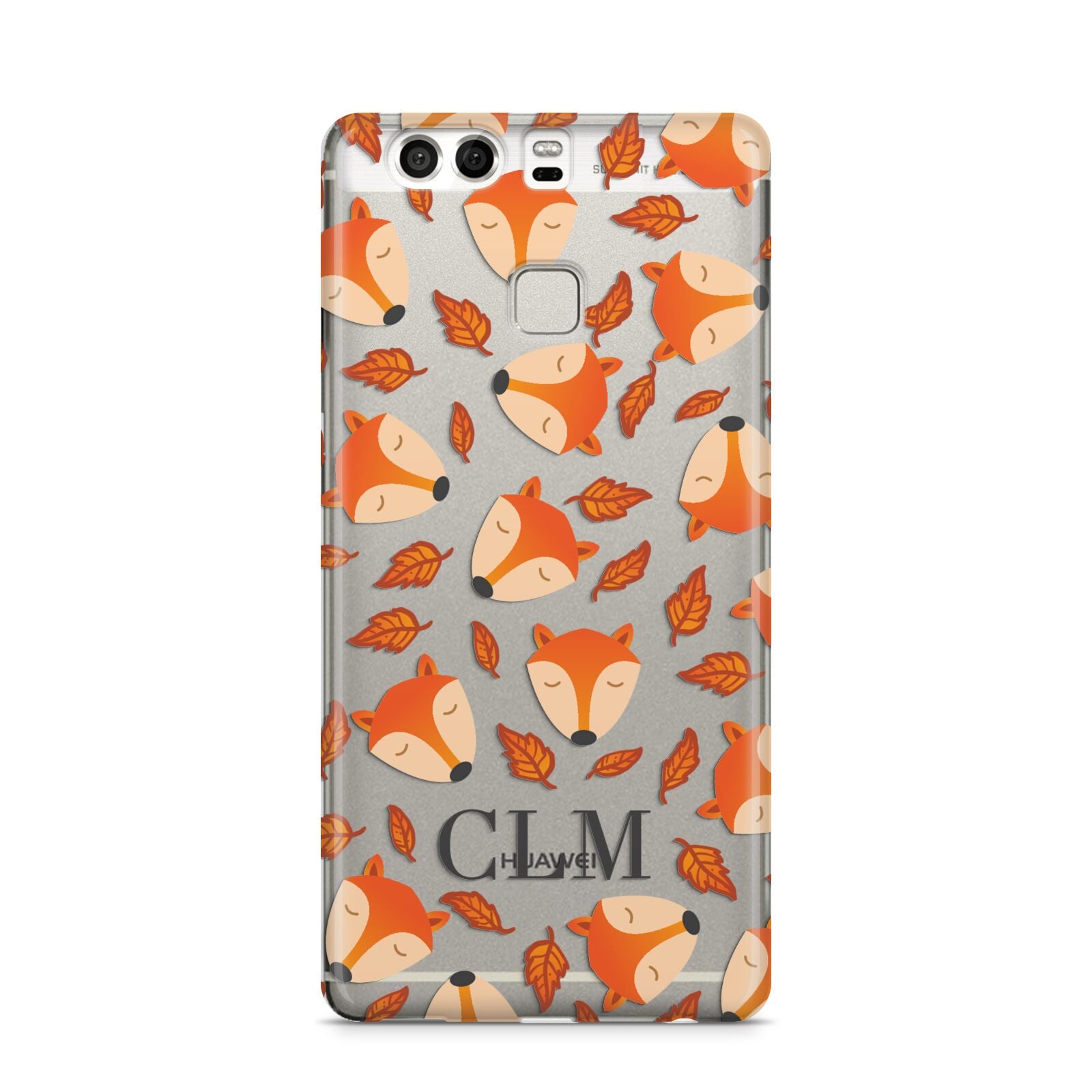 Personalised Fox Initials Huawei P9 Case