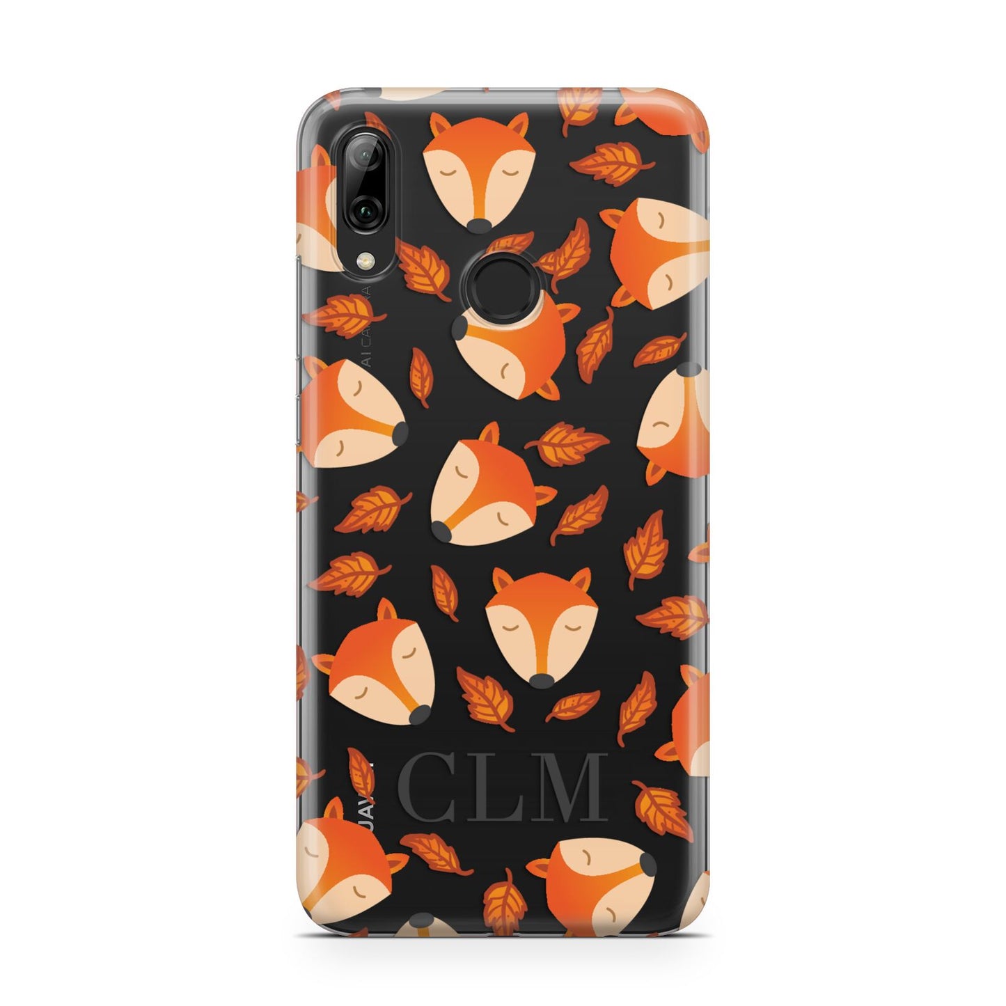 Personalised Fox Initials Huawei Y7 2019