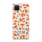 Personalised Fox Initials Samsung A12 Case
