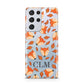 Personalised Fox Initials Samsung S21 Ultra Case