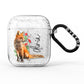 Personalised Fox Name AirPods Glitter Case