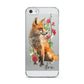 Personalised Fox Name Apple iPhone 5 Case