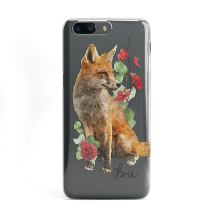 Personalised Fox Name OnePlus Case