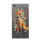 Personalised Fox Name Sony Xperia Case