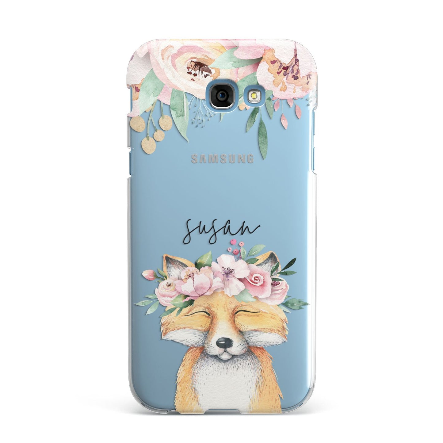Personalised Fox Samsung Galaxy A7 2017 Case
