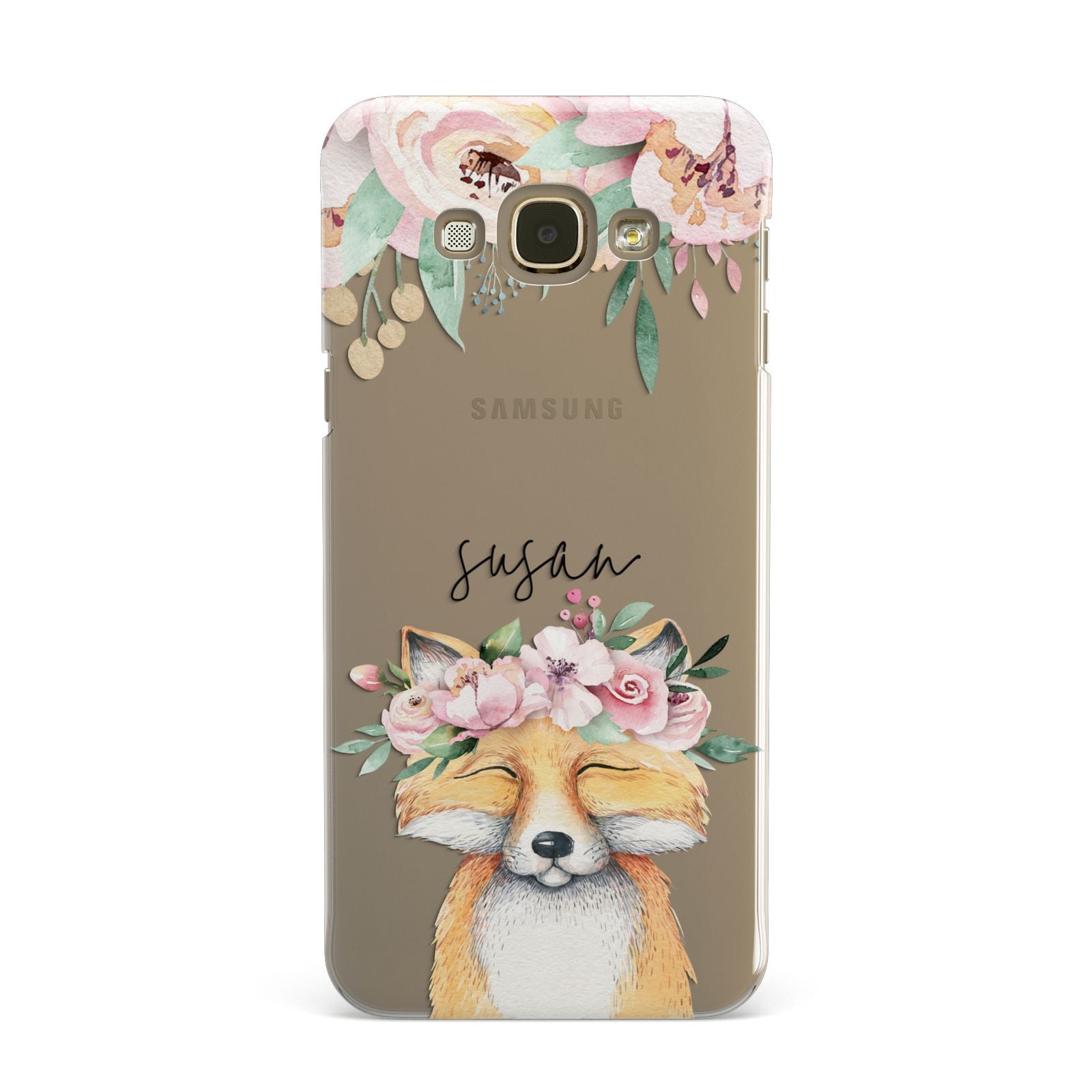 Personalised Fox Samsung Galaxy A8 Case