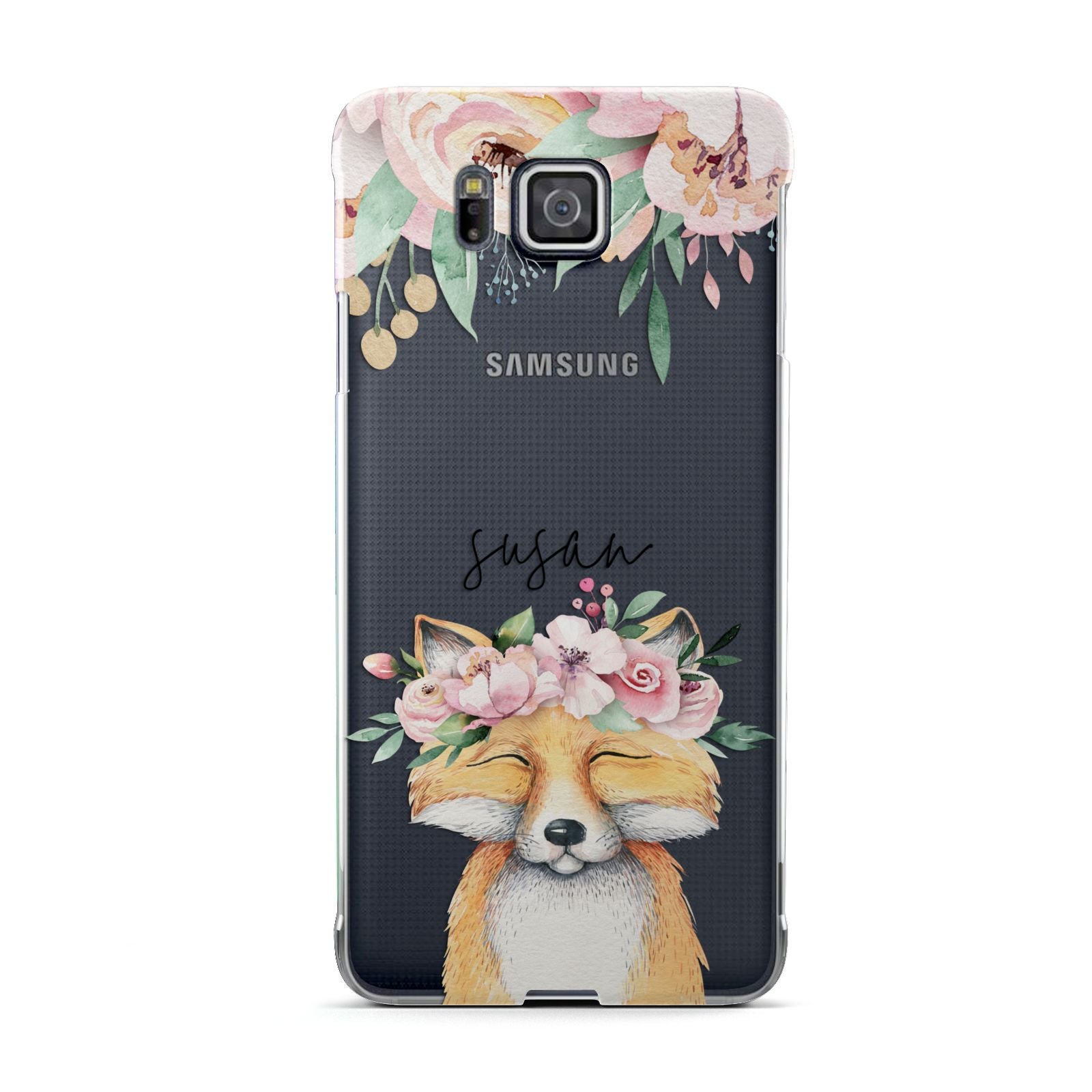 Personalised Fox Samsung Galaxy Alpha Case