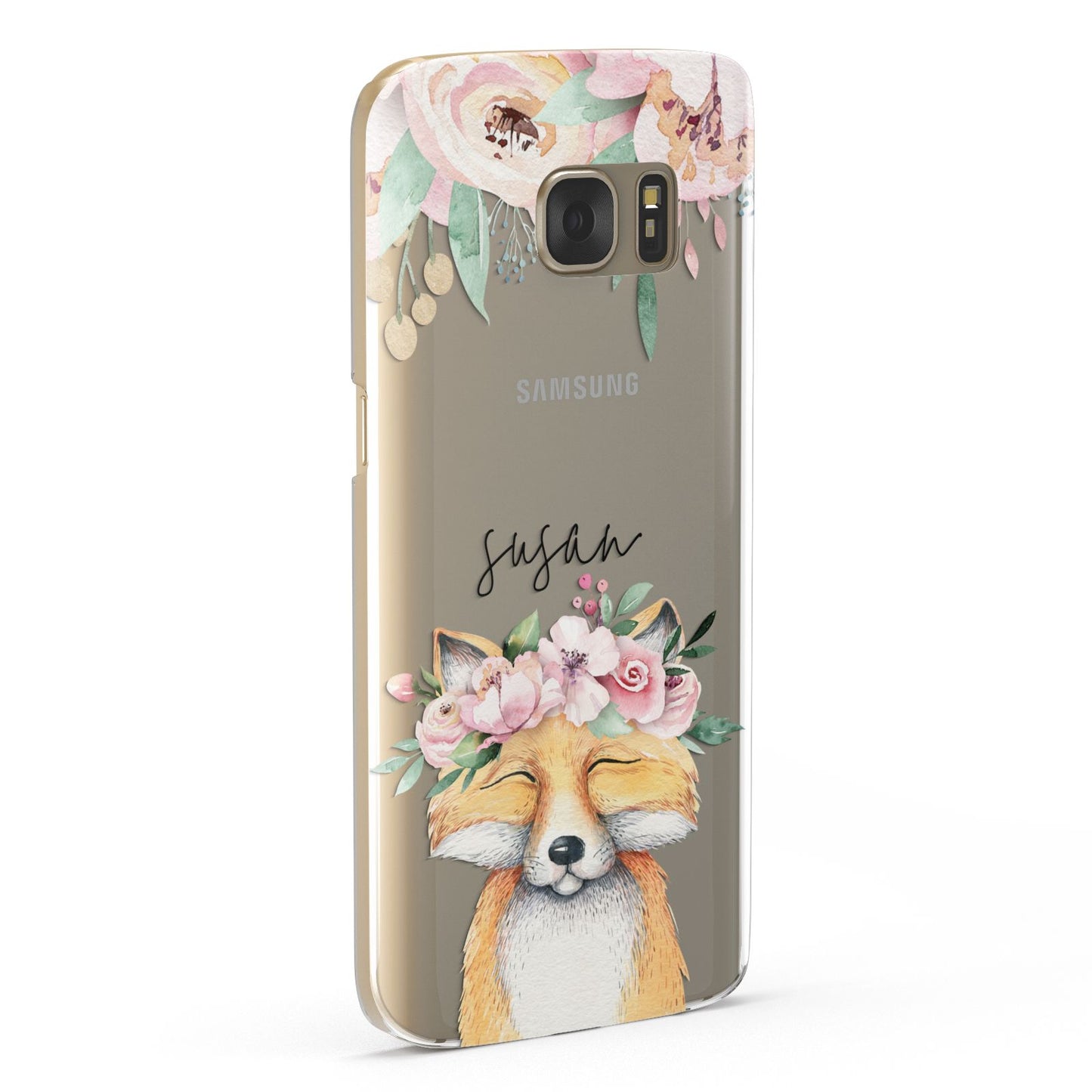 Personalised Fox Samsung Galaxy Case Fourty Five Degrees