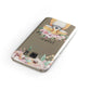 Personalised Fox Samsung Galaxy Case Front Close Up
