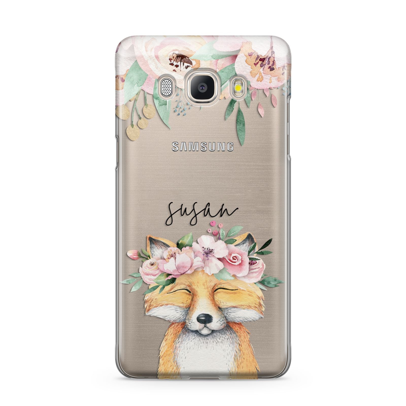 Personalised Fox Samsung Galaxy J5 2016 Case
