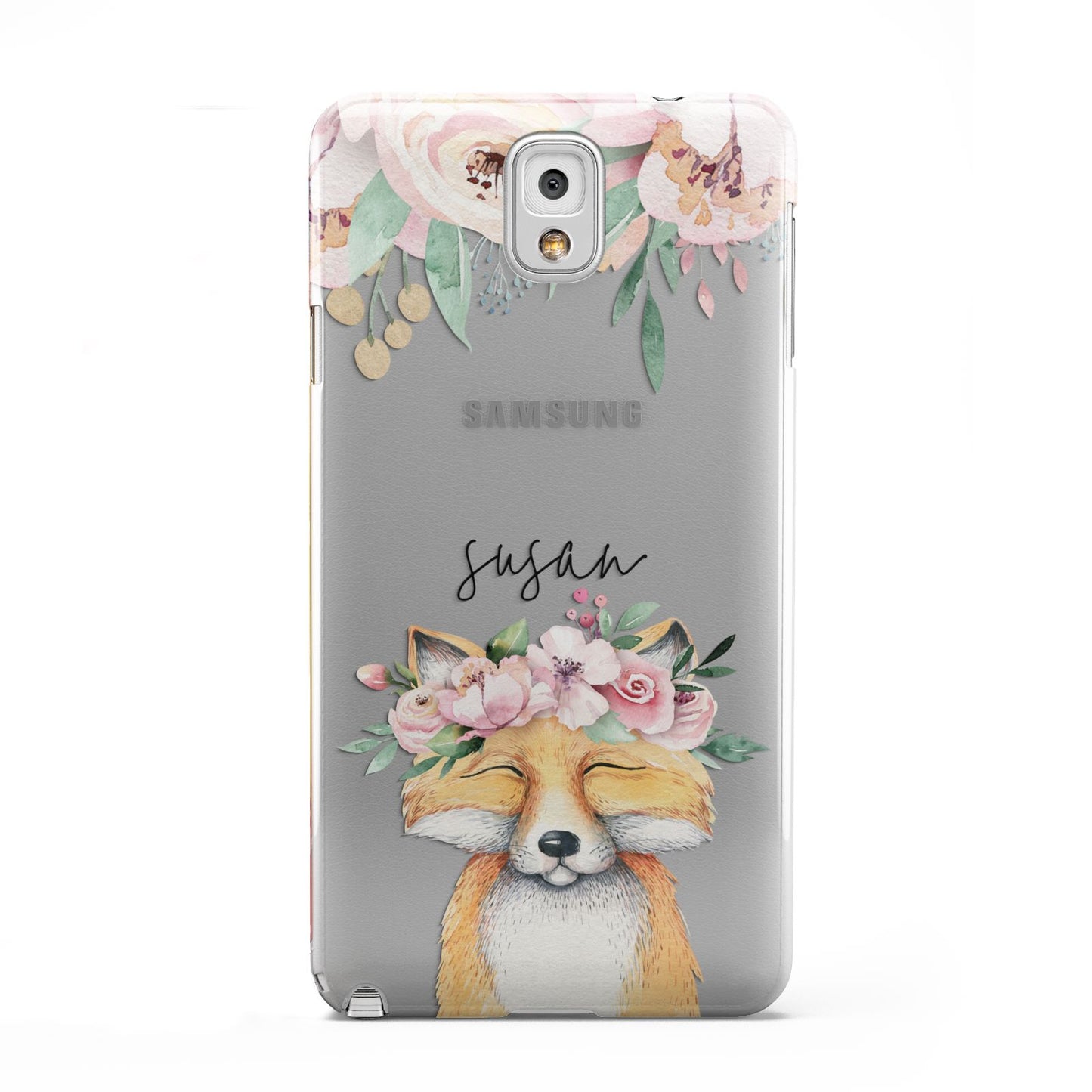 Personalised Fox Samsung Galaxy Note 3 Case