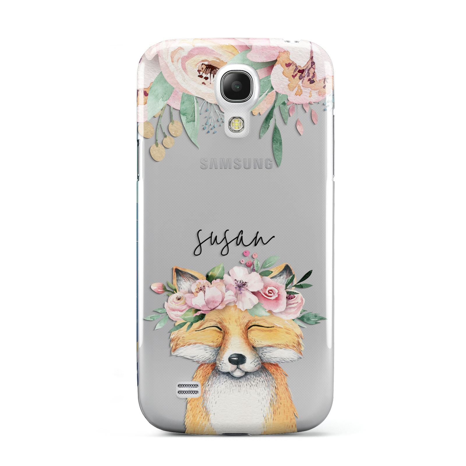 Personalised Fox Samsung Galaxy S4 Mini Case