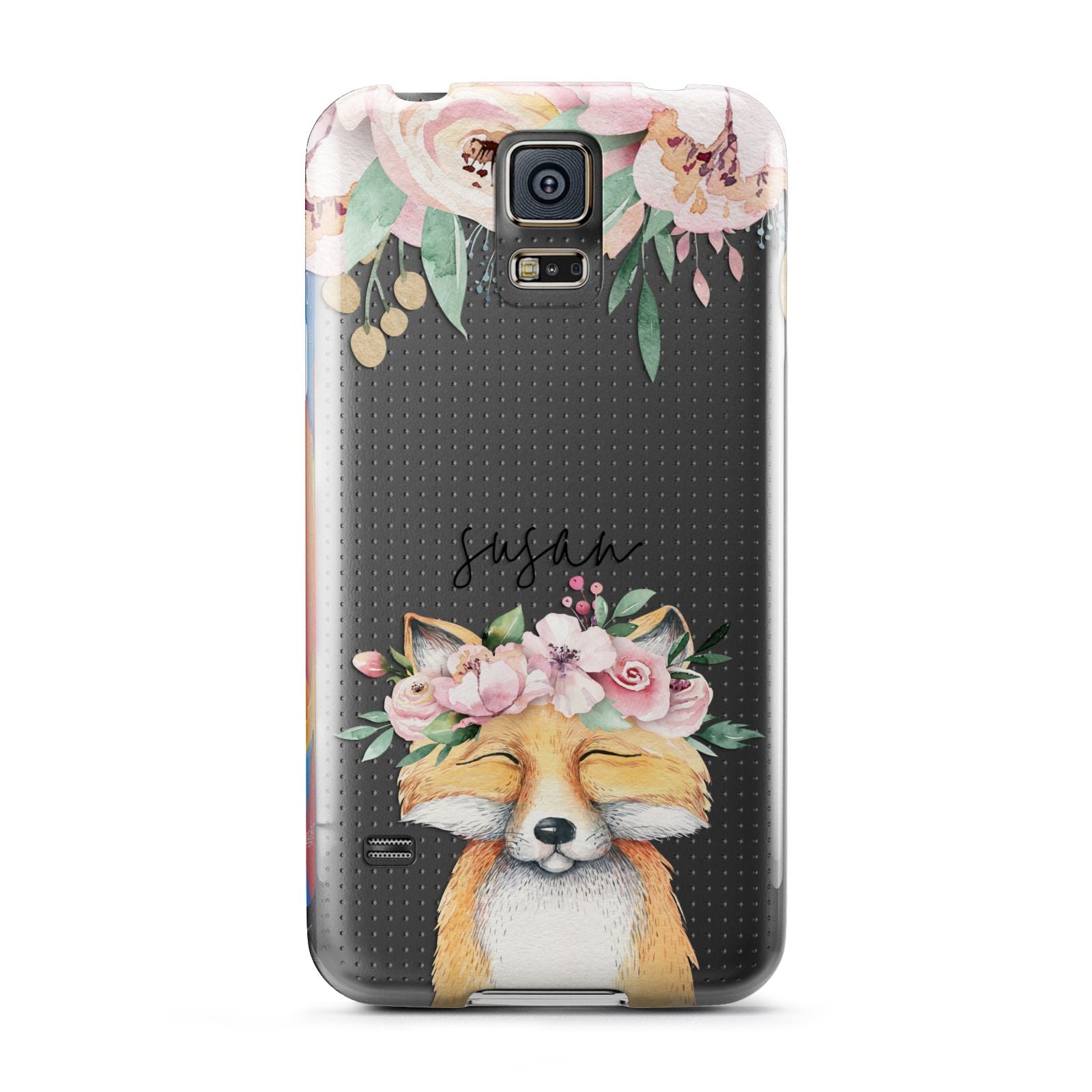 Personalised Fox Samsung Galaxy S5 Case