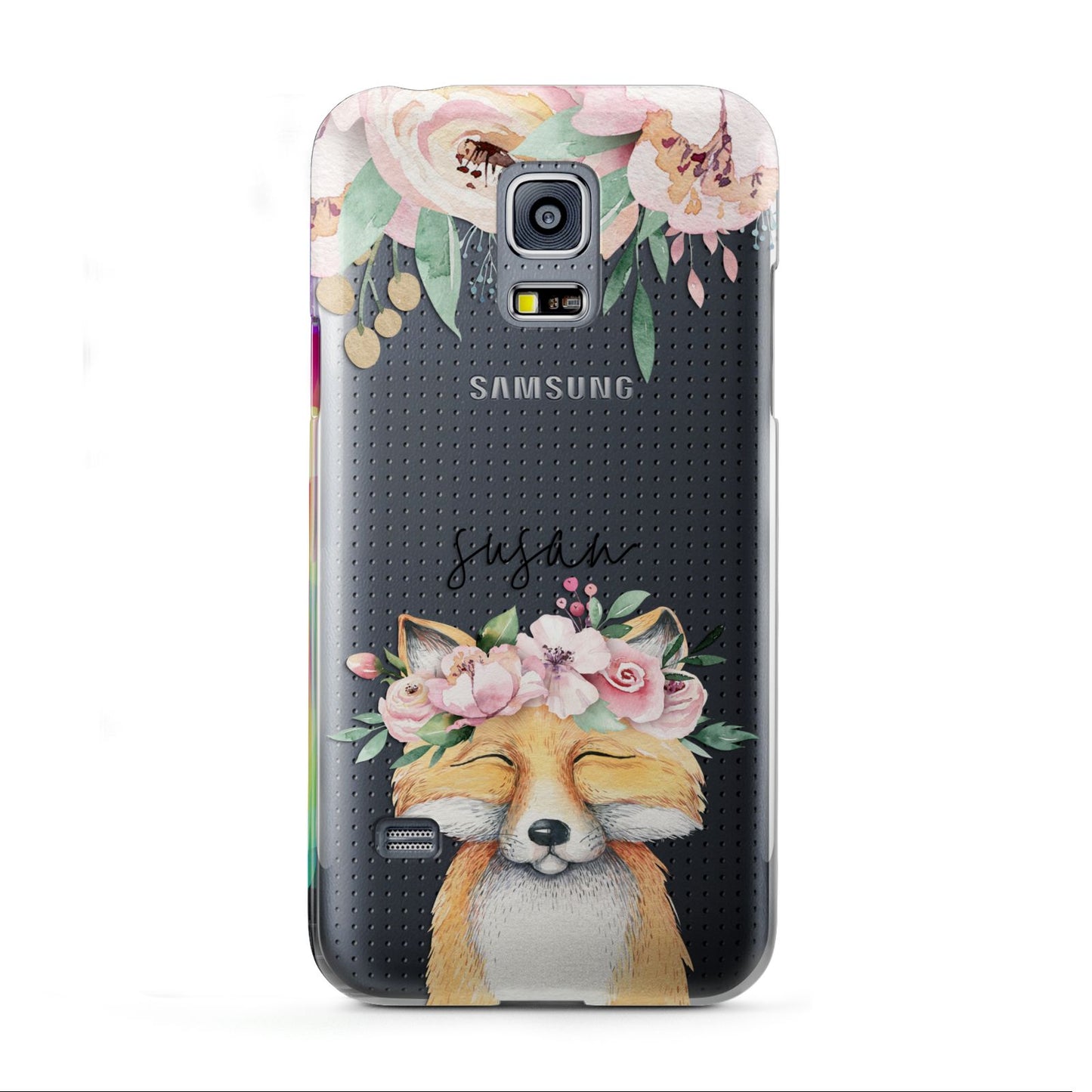 Personalised Fox Samsung Galaxy S5 Mini Case