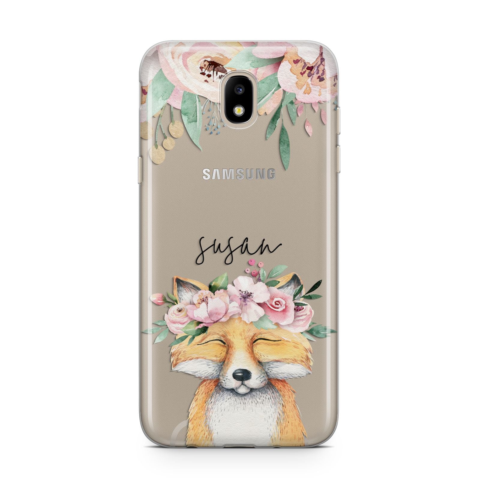 Personalised Fox Samsung J5 2017 Case