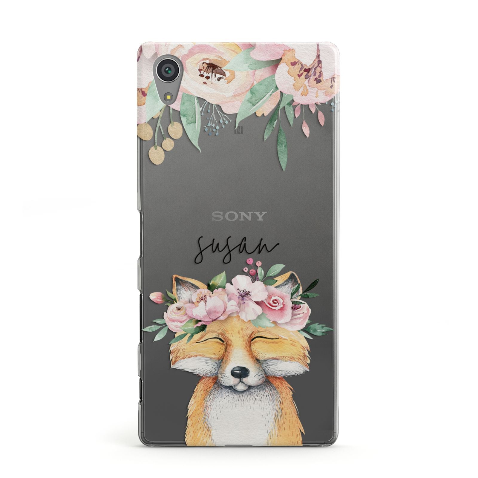 Personalised Fox Sony Xperia Case