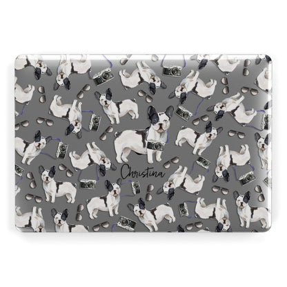 Personalised French Bulldog Apple MacBook Case