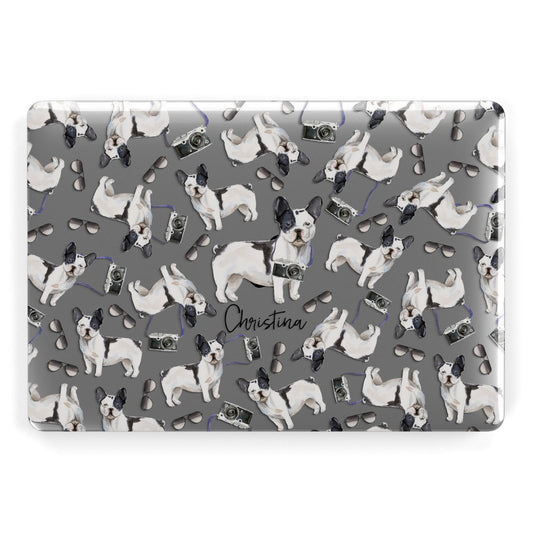 Personalised French Bulldog Apple MacBook Case