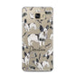 Personalised French Bulldog Samsung Galaxy A5 2016 Case on gold phone