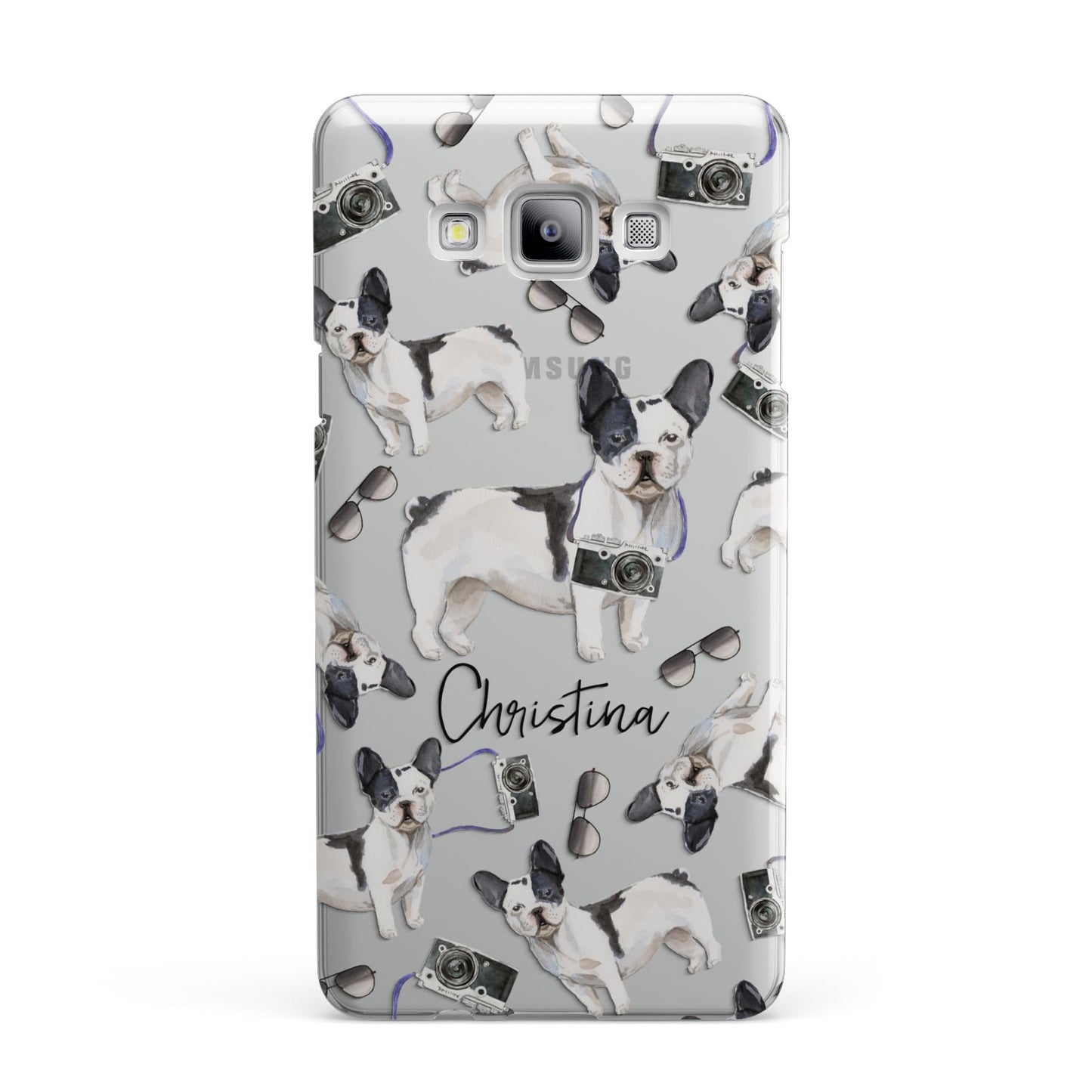 Personalised French Bulldog Samsung Galaxy A7 2015 Case