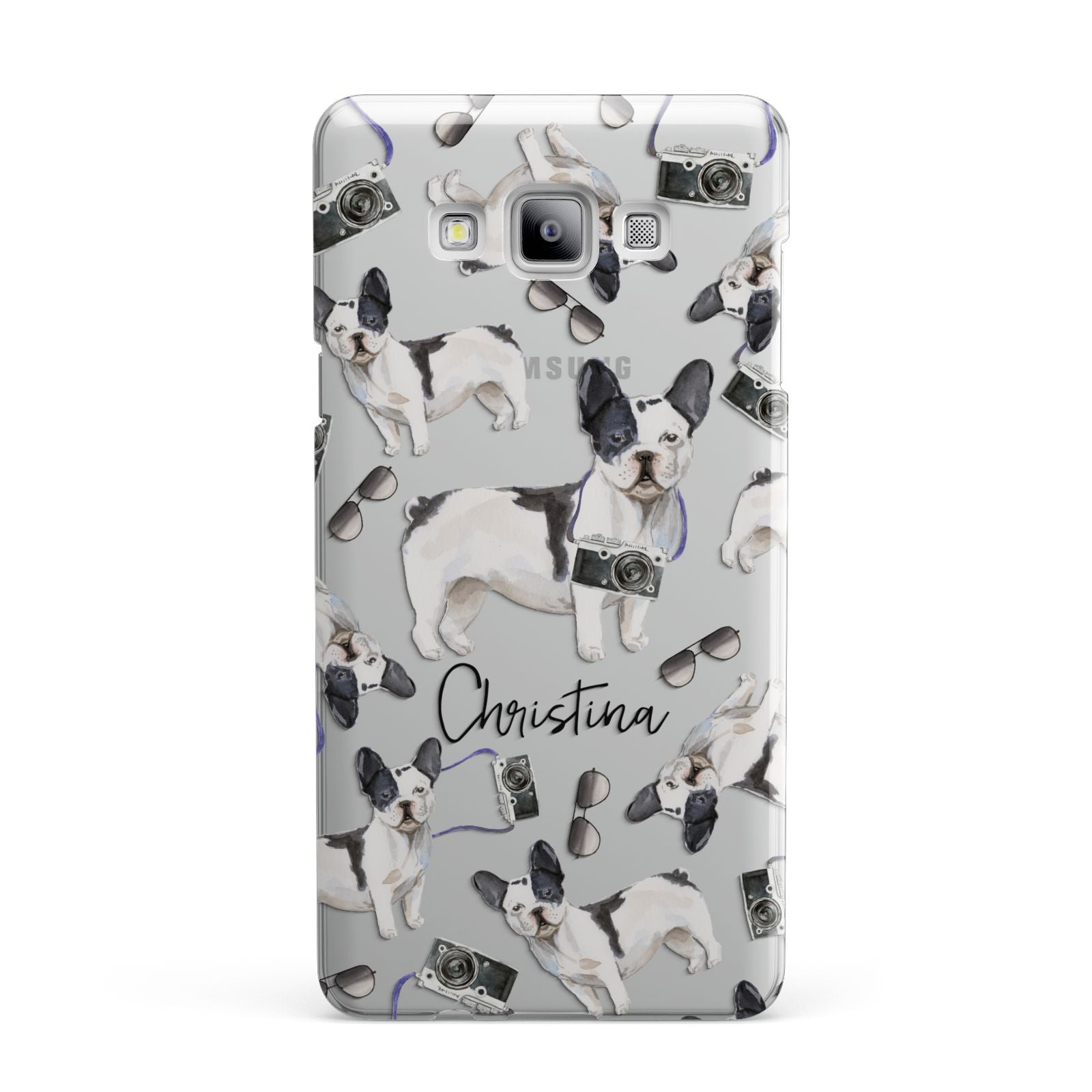 Personalised French Bulldog Samsung Galaxy A7 2015 Case
