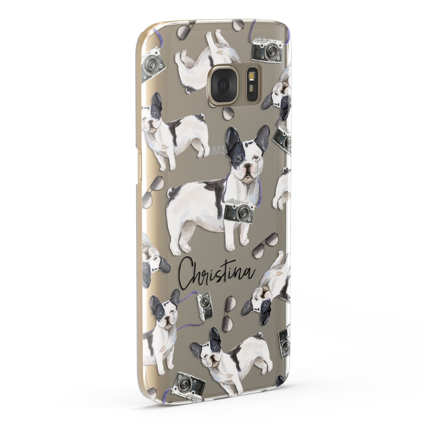 Personalised French Bulldog Samsung Galaxy Case Fourty Five Degrees