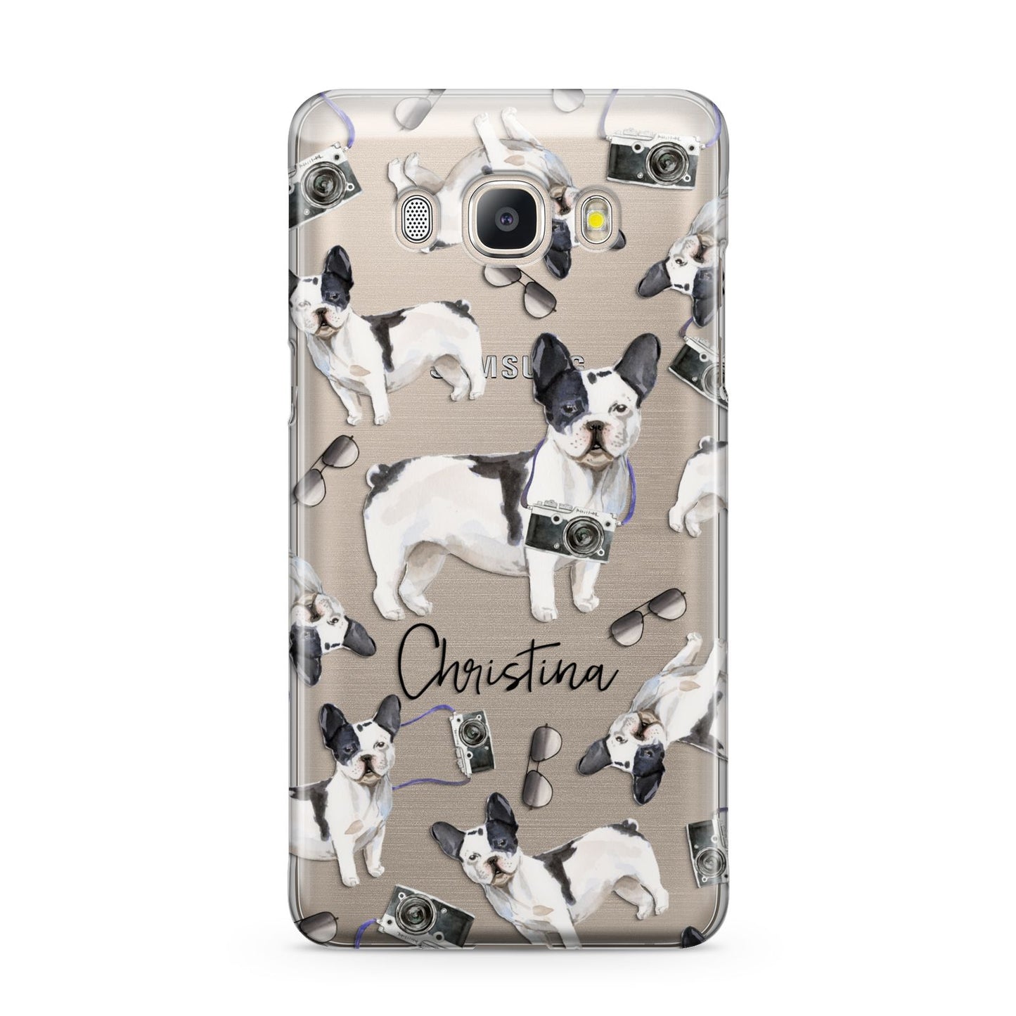 Personalised French Bulldog Samsung Galaxy J5 2016 Case