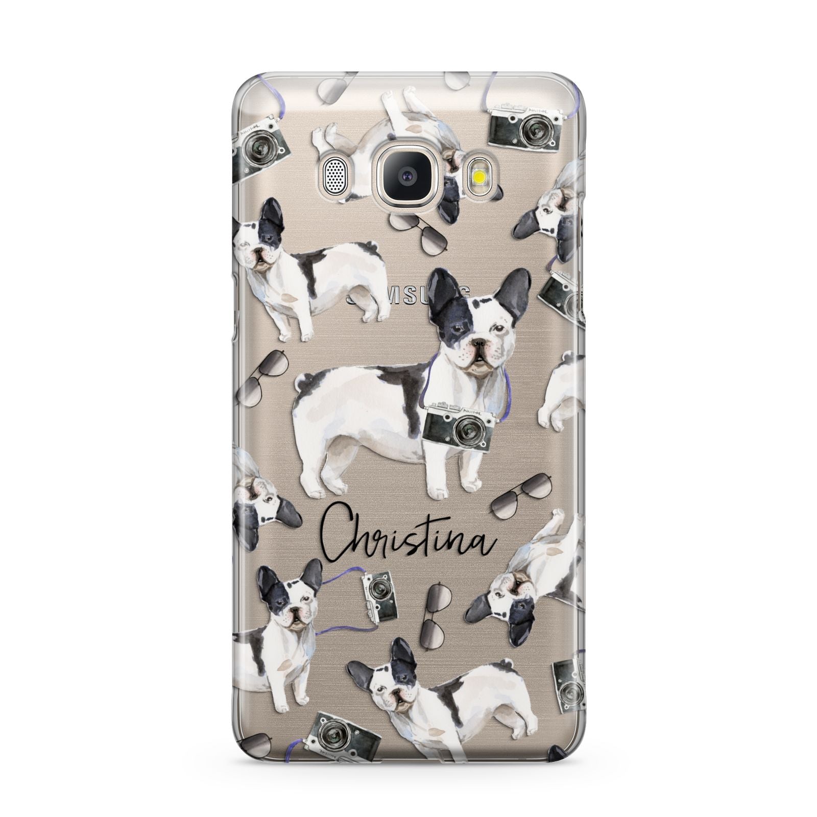 Personalised French Bulldog Samsung Galaxy J5 2016 Case