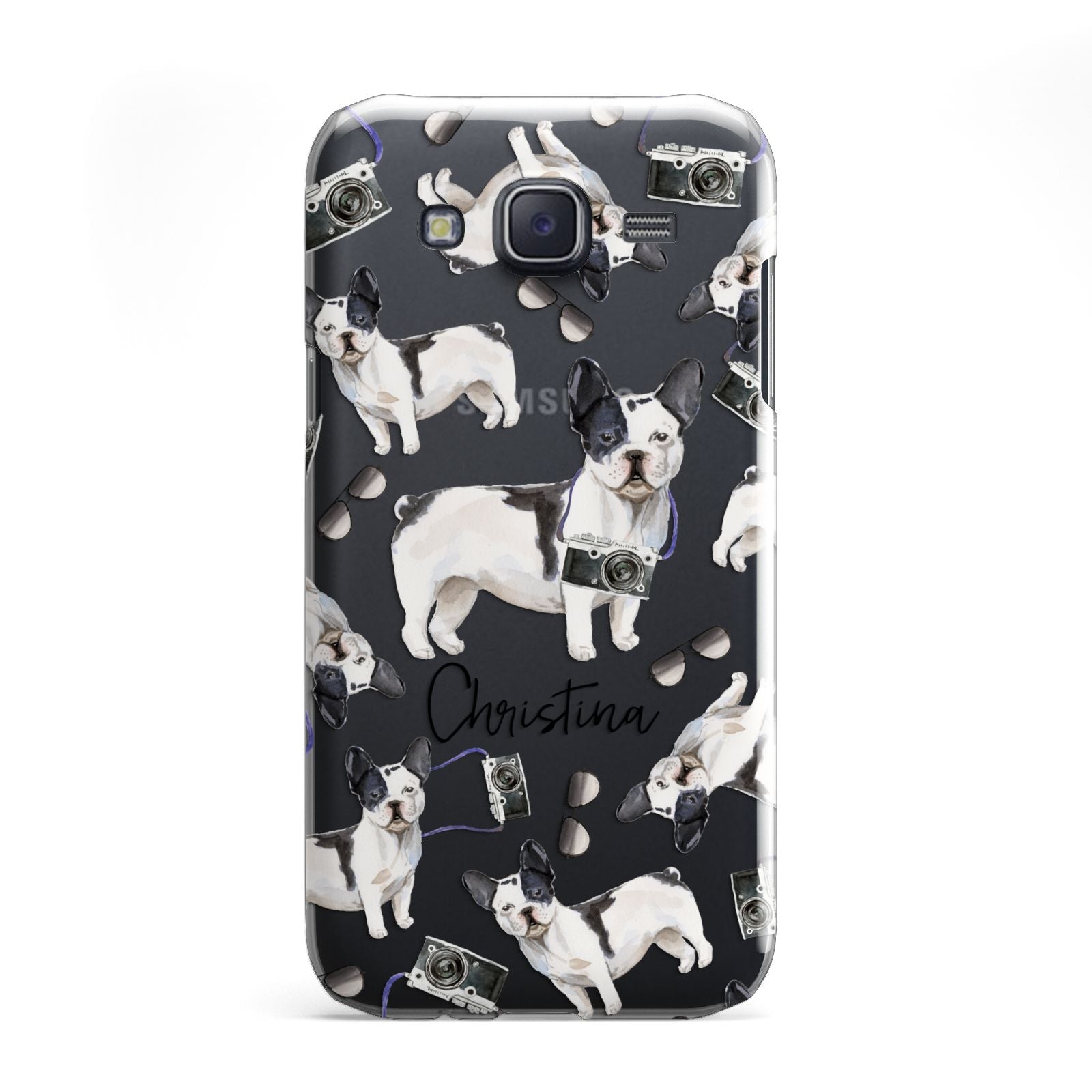 Personalised French Bulldog Samsung Galaxy J5 Case