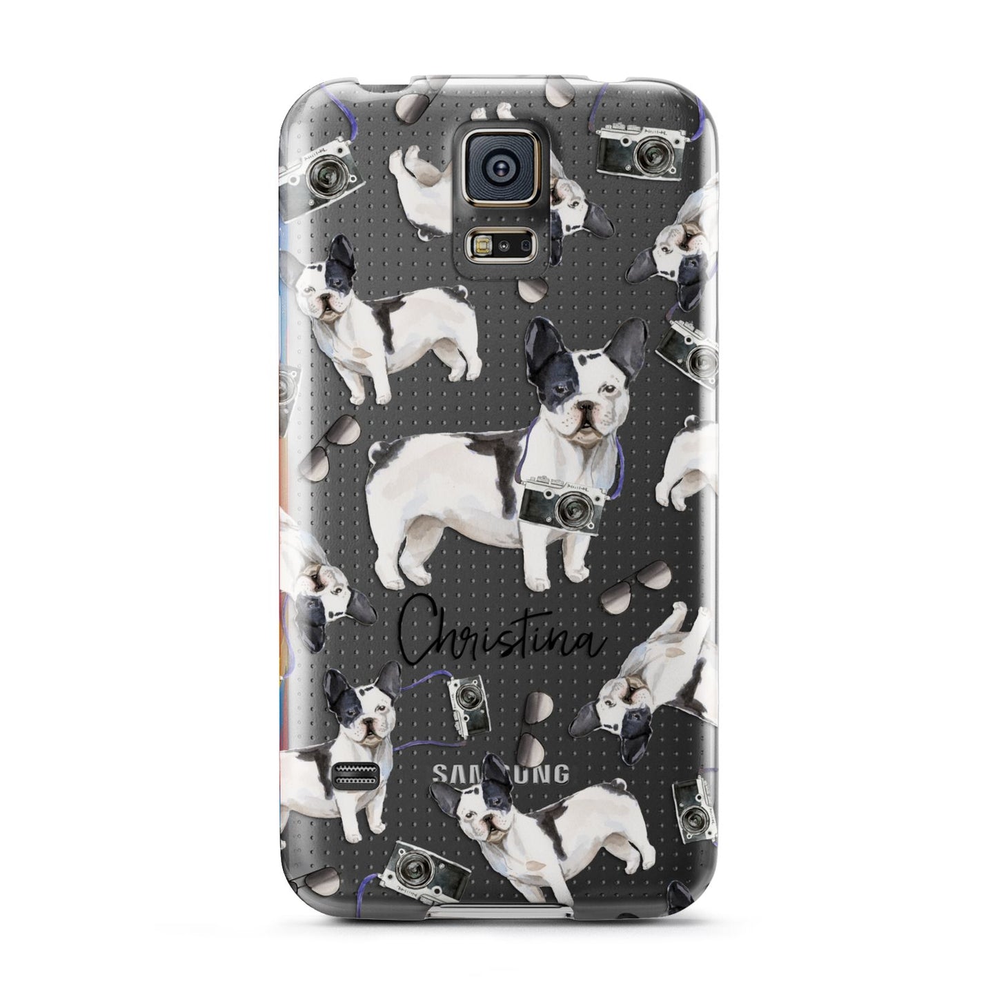 Personalised French Bulldog Samsung Galaxy S5 Case