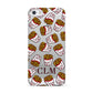 Personalised Fries Initials Clear Apple iPhone 5 Case